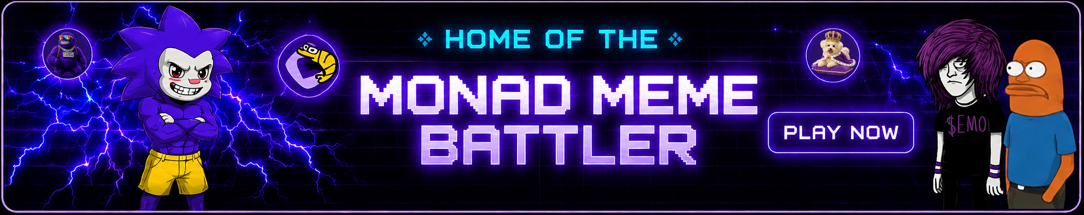 Monad Meme Battler — free 1v1 meme battles, provably fair
